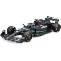 Bburago 1/24 2023 F1 Mercedes W 14 #63 Russell in Showcase F-1 Formula Racing Diecast
