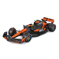 Bburago 1/24 2024 F-1 McLaren MCL38 Norris #4 with Helmet
