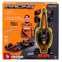 Bburago 1/24 2024 F-1 McLaren MCL38 #81 - Piastri with Helmet Race Model Kit