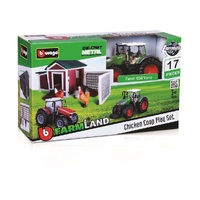 Bburago 10cm Chicken Coop with Tractor