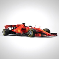 Bburago 1/43 Ferrari Racing F- 1 SF 90 2019 with Driver - Vettel Diecast Car