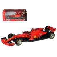 Bburago 1/43 Ferrari Racing Formula 1 SF 90 2019 - LeClerc Diecast Car
