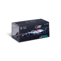 Bburago 1/43 Race 2022 F-1 Mercedes AMG W13 Russel Diecast Formula 1 with Driver