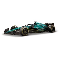 Bburago 1/43 2023 F1 Aston Martin AMR23 #18 Stroll with Helmet F-1 Formula Racing Diecast
