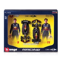 Bburago 1/43  2024 Red Bull Racing RB20 - 2 piece Gift Pack