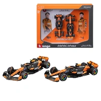 Bburago 1/43 2024 McLaren MCL38 - 2 piece Gift Pack
