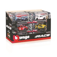 Bburago 1/43 Race Collection in Crystal Box Assorted Singles