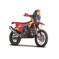 Bburago 1/18 2023 GasGas RX 450F Dakar #1 Diecast Motorbike