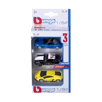 Bburago 1/64 Street Fire 3 pack Vertical Collection