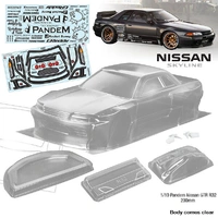 Bodyworx Body N125 R32 GTR PANDEM 1/10th 200mm