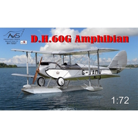 AviS 72027 1/72 D.H.60G Amphibian Plastic Model Kit
