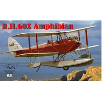 AviS 1/72 D.H.60X Amphibian Plastic Model Kit 72028