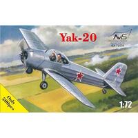 AviS 1/72 Yak-20 Plastic Model Kit 72039