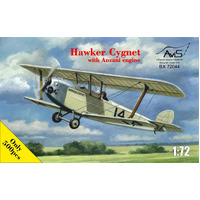 AVIS 1/72 Hawker Cygnet w/Anziani engine Plastic Model Kit [BX72044]