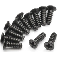 Blackzon Countersunk Self Tapping Screws KBHO2.6x8mm (12pcs)