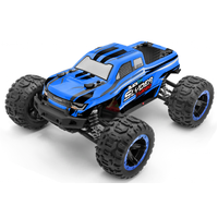 BlackZon 1/16 Slyder MT Turbo 4WD 2S Brushless RTR Monster Truck - Blue