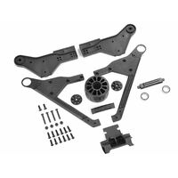 Team Corally Wheelie Bar 2021 1 Wheel Version - Complete Set