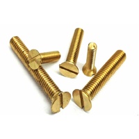 Brass 14BA Countersunk 14BA (0.8mm X 1/4) (10) C14BACS14
