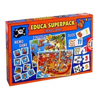 Educa Superpack Pirates