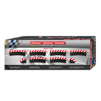 Carrera Outside Shoulder for High Banked Curve 2/30 (8pcs) (To Suit Evo/132/124)
