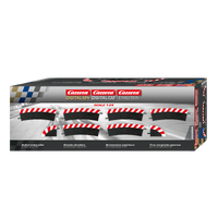 Carrera Outside Shoulder for High Banked Curve 2/30 (8pcs) (To Suit Evo/132/124)