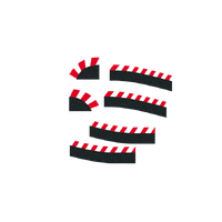 Carrera Shoulders Section for Digital Chicane (6pcs) (To Suit EVO/132/124)