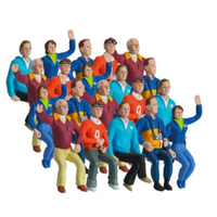 Carrera 1/32 Figures (20pce) For Grandstand