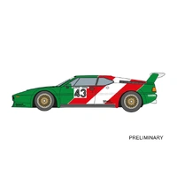 Carrera Digital 124 BMW M1 Procar BMW France, Dieter Quester, No.43 Slot Car