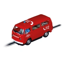 Carrera Evolution VW Bus T2b Fire Brigade Slot Car
