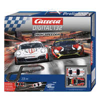 Carrera Digital 132 High Speeder Slot Car Set