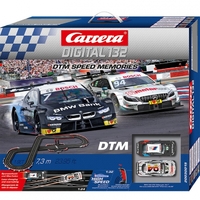 Carrera Digital 132 DTM Speed Memories Slot Car Set