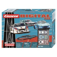 Carrera Digital 132 Retro GP 60th Anniversary 3-Car Track Slot Car Set