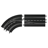 Carrera Digital Lane Change Curve Left In to Out (124/132)
