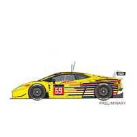 Carrera Digital 132 Lamborghini Huracán GT3 ARC Bratislava #69 Slot Car