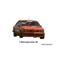 Carrera Digital 132 BMW 635 CSI Jägermeister, H.J.Stuck, No.6 Gruppe A, 1984 Slot Car