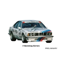 Carrera Digital 132 BMW 635 CSI Schnitzer, Genuine BMW Parts, No.11 24H Spa 1986 Slot Car
