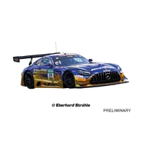 Carrera Digital 132 Mercedes-AMG GT3 Evo Mercedes-AMG Team Winward, No.24 DTM 2025 Slot Car