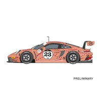 Carrera Digital 132 Porsche 911 GT3 R Phantom Global Racing, No.23 Suzuka 2025 Slot Car