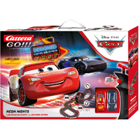 Carrera GO!!! Disney Pixar Cars - Neon Lights Slot Car Set