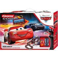 Carrera GO!!! Disney Pixar Cars - Neon Lights Slot Car Set