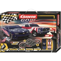 Carrera GO!!! 1/43 Street Legends USA Street Racers - 4.9 meter Slot Car Set