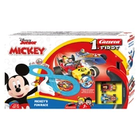 Carrera FIRST Mickey's Fun Race 2.4m Track Slot Car Set