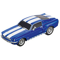 Carrera GO!!! 1/43 Ford Mustang '67 Racing Blue Slot Car