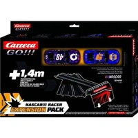 Carrera GO!!! NASCAR Racer Extension Pack - with 2 Cars & 4 Straight track