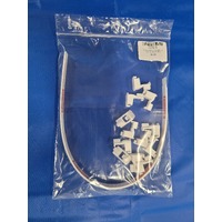 Carrera Go!!! Corner railing - 3 Rails, 12 clips  (No Box)
