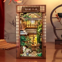 CuteBee Serene Courtyard DIY Book Nook Kit