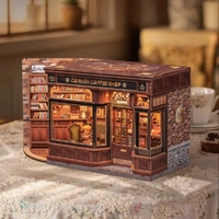CuteBee Corner Coffee Shop DIY Booknook Kit
