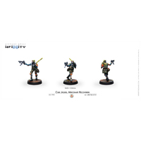 Corvus Belli Infinity: NA2: Cube Jägers, Mercenary Recoverers (Submachine Gun)