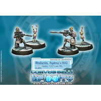 Corvus Belli Infinity: ALEPH: Atalanta, Agêma's NCO & Spotbot