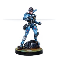Corvus Belli Infinity: PanOceania: Patsy Garnett, Orc Troops Varuna Div. NCO (Submachine Gun)